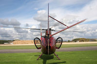 G-BPLZ @ EGBR - Hughes 369HS at The Real Aeroplane Company's Helicopter Fly-In, Breighton Airfield, September 18th 2011. - by Malcolm Clarke