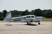 N6888V @ BOW - 1975 Mooney M20F N6888V at Bartow Municipal Airport, Bartow, FL  - by scotch-canadian