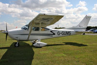 G-GUMS @ EGBR - Cessna 182P, Breighton Airfield, August 2010. - by Malcolm Clarke