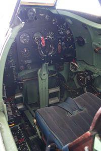 N749DP @ KCMA - Spitfire Cockpit - by Nick Taylor