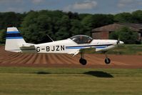 G-BJZN @ BREIGHTON - Young lady honing her skills under the watchful eye of the chief pilot - by glider