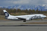 N794AS @ PANC - Alaska AIrlines Boeing 737-400 - by Dietmar Schreiber - VAP