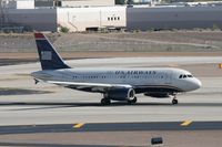 N808AW @ PHX - Taken at Phoenix Sky Harbor Airport, in March 2011 whilst on an Aeroprint Aviation tour - by Steve Staunton