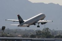 N808AW @ PHX - Taken at Phoenix Sky Harbor Airport, in March 2011 whilst on an Aeroprint Aviation tour - by Steve Staunton