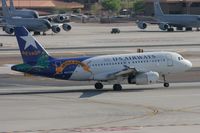 N822AW @ PHX - Taken at Phoenix Sky Harbor Airport, in March 2011 whilst on an Aeroprint Aviation tour - by Steve Staunton