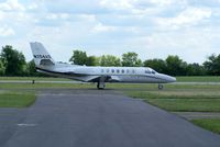 N254AD @ I19 - 2005 Cessna 560 - by Allen M. Schultheiss