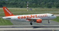 G-EZFW @ EDDL - Easy Jet, moments before touch down at Düsseldorf Int´l (EDDL) - by A. Gendorf