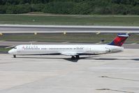 N913DE @ TPA - Delta MD-88 - by Florida Metal