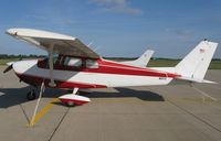 N8217X @ KFFM - Cessna 172B Skyhawk on the ramp. - by Kreg Anderson