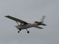 N714HH @ SZP - 1977 Cessna 150H, Continental O-200 100 Hp, takeoff climb Rwy 22 - by Doug Robertson