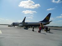 EI-EKC @ EKBI - Ryanair Boeing 737-8AS at Billund. - by FinlayCox143