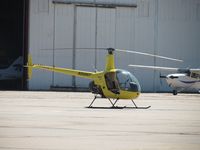 N868KF @ SLN - Parked at KS hanger - by Helicopterfriend