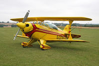 G-CCTF @ X5FB - Aerotek Pitts S-2A at Fishburn Airfield in August 2010. - by Malcolm Clarke