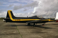 G-BYED @ EGSX - BAC 84 Jet Provost 5A at North Weald's Photo Shoot in September 1999. - by Malcolm Clarke