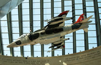 161396 @ KNYG - This AV-8 Harrier makes an impressive display in the spectacular central gallery. - by Daniel L. Berek