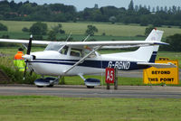 G-BGND @ EGSX - visitor from Andrewsfield - by Chris Hall