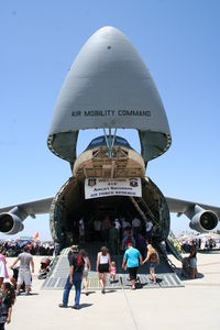 86-0011 @ KRIV - Big mouth C-5B at the March AFB airshow 2012 - by Nick Taylor