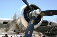 N9323Z @ KRIV - 1 of Sentimental Journey's engines - by Nick Taylor