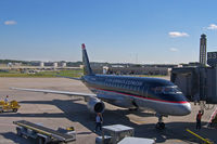 N801MA @ PIT - US Airways Express Embraer ERJ 170 waiting to take me to Charlotte - by mcmtanyel