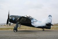 N7825C @ KRAL - Bearcat start up - by Nick Taylor