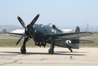 N9G @ KCNO - F8F-1 bearcat - by Nick Taylor