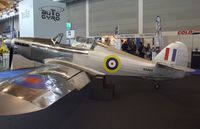 I-X018 @ EDNY - Flying Legend Hurricane replica at the AERO 2012, Friedrichshafen