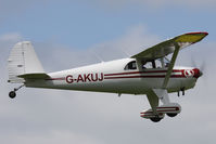 G-AKUJ @ EGHA - Departing into the blue! - by Howard J Curtis