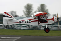 G-DEEZ @ EGHS - Privately owned. At the LAA fly-in here. - by Howard J Curtis