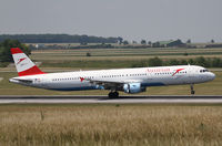 OE-LBC @ LOWW - Austrian Airlines Airbus A321 - by Thomas Ranner