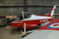 G-AYDV @ EGBR - at Breighton Aerodrome, North Yorkshire - by Chris Hall