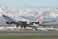 B-18708 @ PANC - China Airlines Boeing 747-400 - by Dietmar Schreiber - VAP