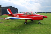 G-HAMI @ EGLM - Fuji FA-200-180 at White Waltham now in a smarter colour scheme. - by moxy