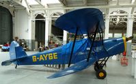 G-AYGE - In hanger at IWM Duxford - by Lawrence Wright