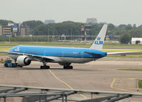 PH-BVG @ AMS - The latest triple 7 of KLM  go to a waiting point for his next flight. - by Willem Göebel