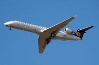 D-ACPC @ EGLL - Canadair CRJ-700 [10014] (Lufthansa Regional) Home~G 08/09/2009. Seen on approach 27R. - by Ray Barber