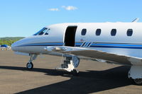 N848DM @ 4B8 - N848DM parked after its flight from Bradley Int'l. - by Mark K.