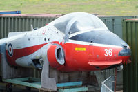 XW363 @ X6DF - at the Dumfries and Galloway Aviation Museum - by Chris Hall
