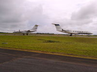 N748JX @ GLRB - BOTH N747JX and N748JX PARKED IN LIBERIA - by NOKIA X2