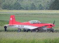 A-919 @ EBFS - Florennes Int'l Airshow - June 2012 ; 

Swiss AF PC-7 Team - by Henk Geerlings