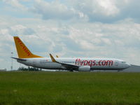 TC-AAZ @ EGSS - Pegasus Boeing 737-82R/W at London Stansted - by FinlayCox143