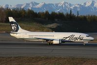 N763AS @ PANC - Alaska Airlines Boeing 737-400 - by Dietmar Schreiber - VAP
