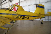 N7311X @ KGGI - In the hangar - by Glenn E. Chatfield