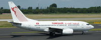 TS-IOK @ EDDL - Tunisair, on the taxiway for departure at Düsseldorf Int´l (EDDL) - by A. Gendorf