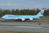 HL7609 @ PANC - Korean Air Boeing 747-800 - by Dietmar Schreiber - VAP