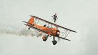 SE-BOG @ EGSU - 43. The Breitling Wingwalkers at another excellent Flying Legends Air Show (July 2012.) - by Eric.Fishwick