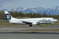 N793AS @ PANC - Alaska Airlines Boeing 737-400 - by Dietmar Schreiber - VAP