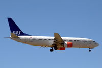 LN-RRU @ ESSA - Scandinavian Airlines Boeing 737-800 about to land at Stockholm Arlanda airport. - by Henk van Capelle