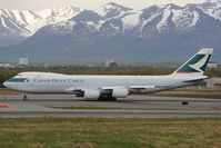 B-LJG @ PANC - Cathay Pacific Boeing 747-8 - by Dietmar Schreiber - VAP