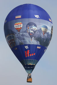 G-IFIF - 19th FAI Hot Air Balloon Championship - by Ferenc Kolos