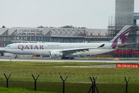 A7-AEI @ EGCC - Qatar Airways - by Chris Hall
